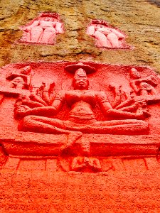 10th_century_Bommalagutta_Jain_bas-reliefs_and_inscription,_Telangana_-_28