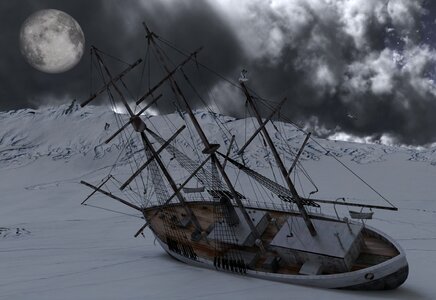 Abandoned lost arctic