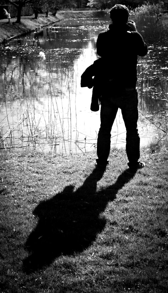 Silhouette people person