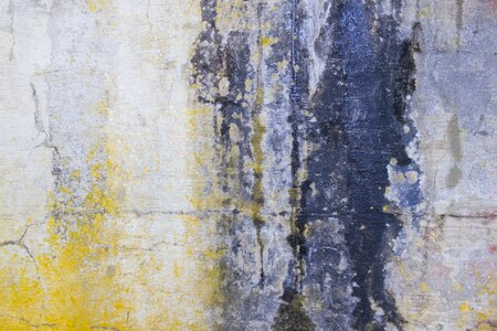 Graffiti wall cement