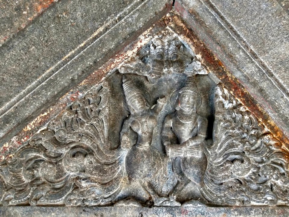 11th_century_Panchalingeshwara_temples_group,_Kalyani_Chalukya,_Sedam_Karnataka_India_-_51
