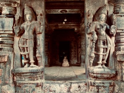 11th_century_Panchalingeshwara_temples_group,_Kalyani_Chalukya,_Sedam_Karnataka_India_-_54