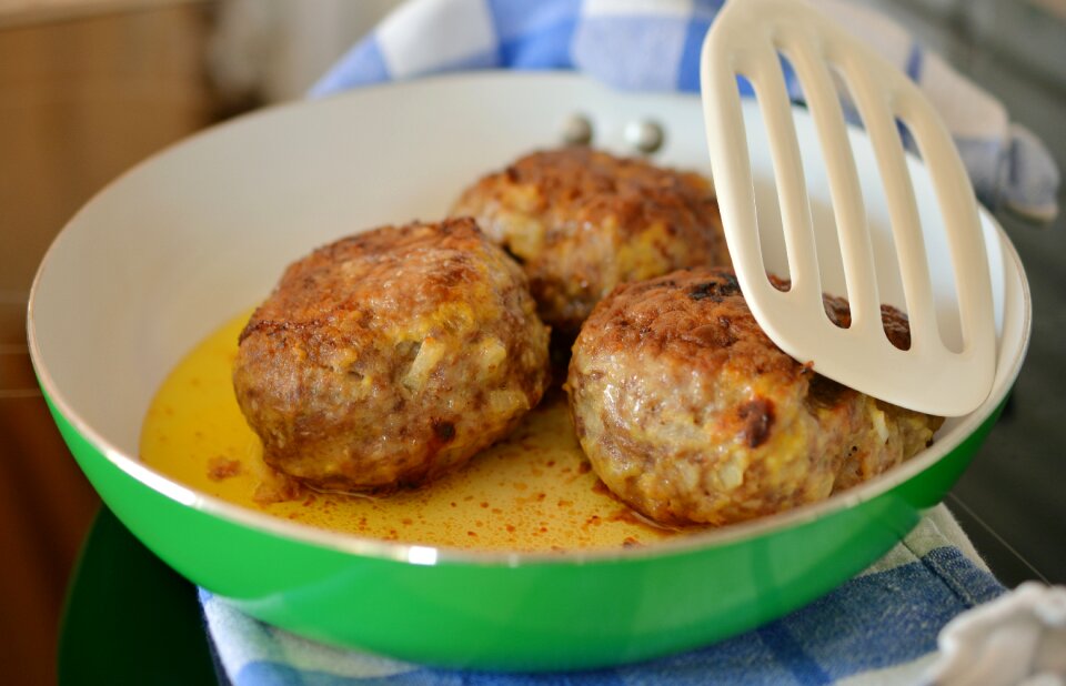 Fat minced ' meat meat balls