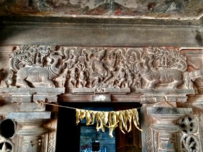 11th_century_Panchalingeshwara_temples_group,_Kalyani_Chalukya,_Sedam_Karnataka_India_-_12