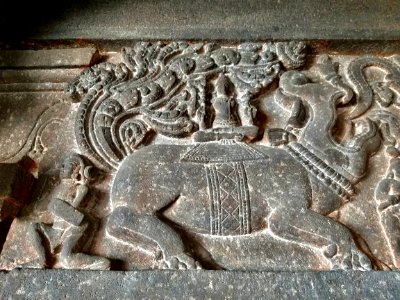 11th_century_Panchalingeshwara_temples_group,_Kalyani_Chalukya,_Sedam_Karnataka_India_-_27