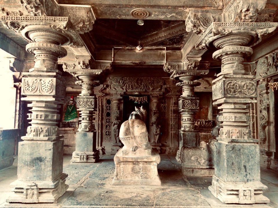 11th_century_Panchalingeshwara_temples_group,_Kalyani_Chalukya,_Sedam_Karnataka_India_-_53