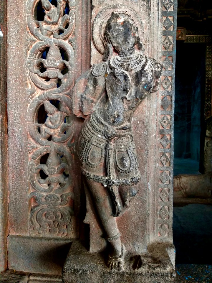 11th_century_Panchalingeshwara_temples_group,_Kalyani_Chalukya,_Sedam_Karnataka_India_-_45