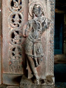 11th_century_Panchalingeshwara_temples_group,_Kalyani_Chalukya,_Sedam_Karnataka_India_-_45