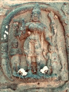 11th_12th_century_Pachala_Someshwara_Temple_reliefs_and_mandapams,_Panagal_Telangana_India_-_49