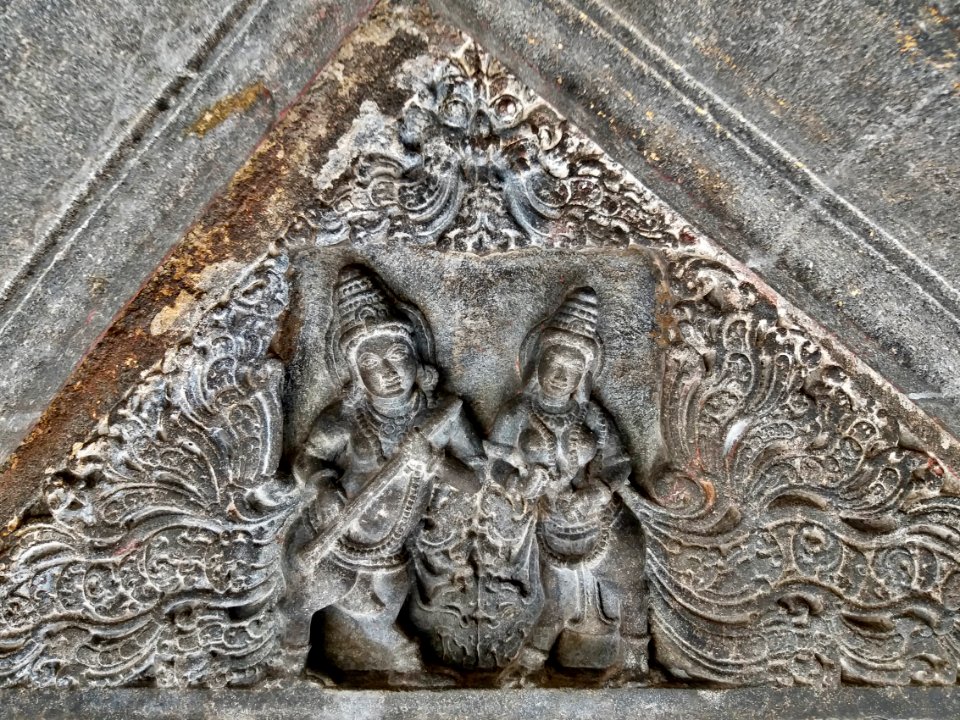 11th_century_Panchalingeshwara_temples_group,_Kalyani_Chalukya,_Sedam_Karnataka_India_-_50