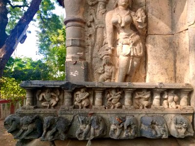 11th_12th_century_Pachala_Someshwara_Temple_reliefs_and_mandapams,_Panagal_Telangana_India_-_56
