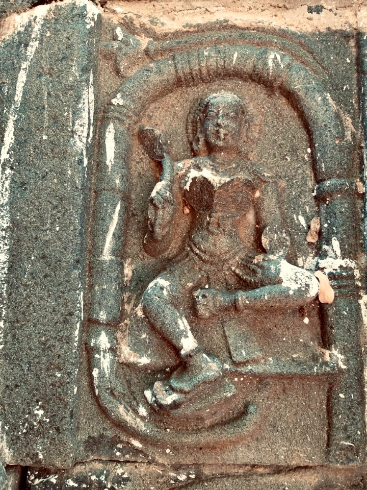 11th_12th_century_Pachala_Someshwara_Temple_reliefs_and_mandapams,_Panagal_Telangana_India_-_28
