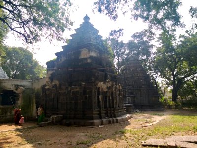 11th_12th_century_Pachala_Someshwara_Temple_reliefs_and_mandapams,_Panagal_Telangana_India_-_45