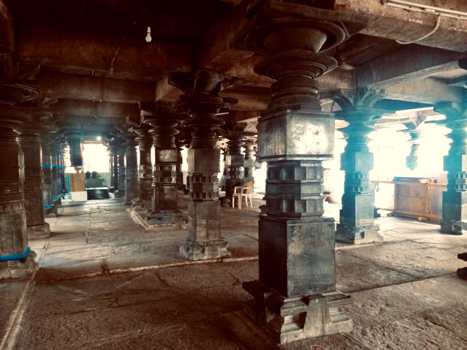 11th_12th_century_Pachala_Someshwara_Temple_reliefs_and_mandapams,_Panagal_Telangana_India_-_34