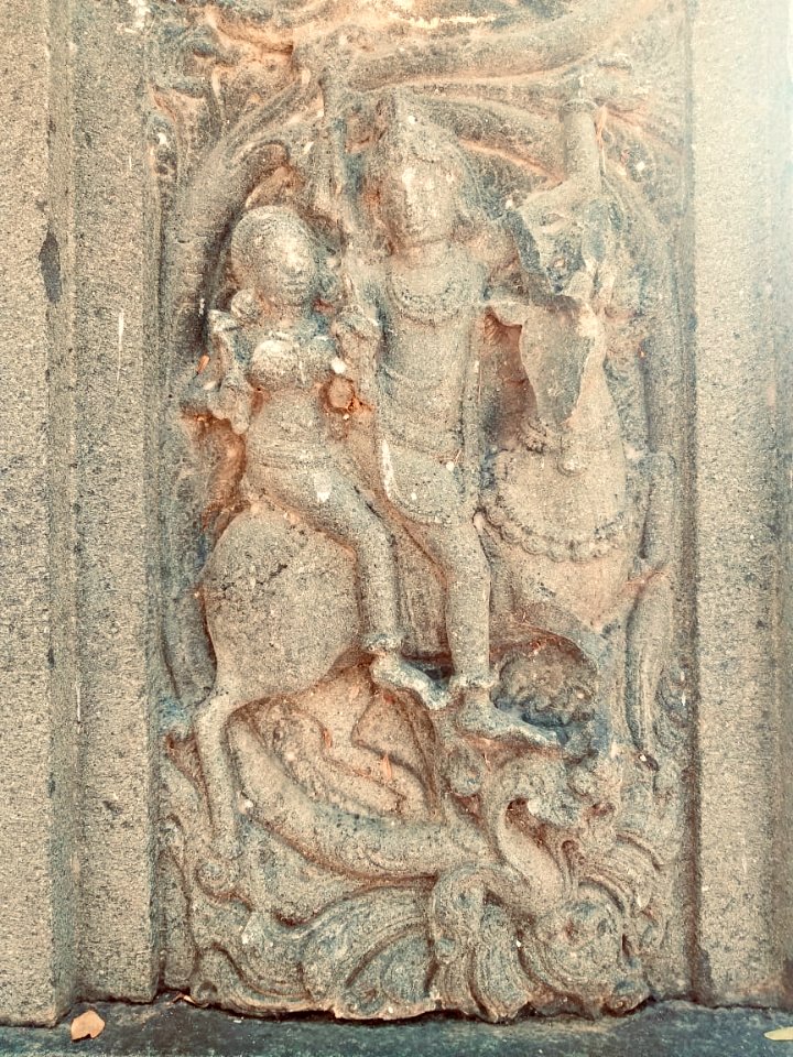 11th_12th_century_Pachala_Someshwara_Temple_reliefs_and_mandapams,_Panagal_Telangana_India_-_36