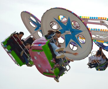 Attraction fair fairground