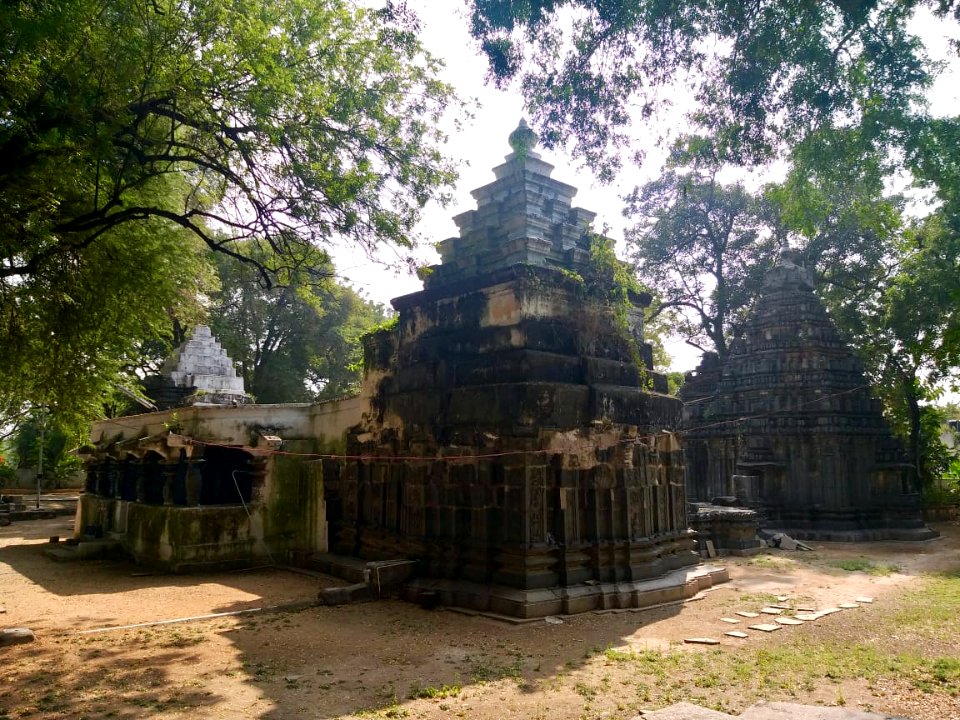 11th_12th_century_Pachala_Someshwara_Temple_reliefs_and_mandapams,_Panagal_Telangana_India_-_22