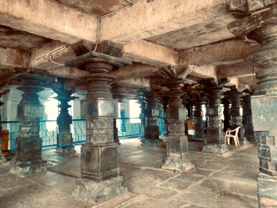 11th_12th_century_Pachala_Someshwara_Temple_reliefs_and_mandapams,_Panagal_Telangana_India_-_62