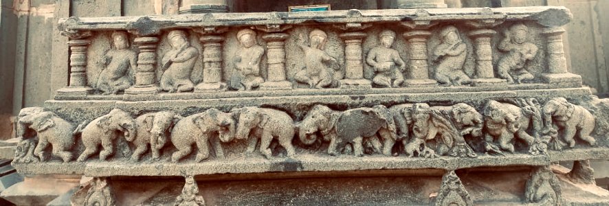 11th_12th_century_Pachala_Someshwara_Temple_reliefs_and_mandapams,_Panagal_Telangana_India_-_46