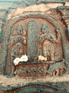 11th_12th_century_Pachala_Someshwara_Temple_reliefs_and_mandapams,_Panagal_Telangana_India_-_55