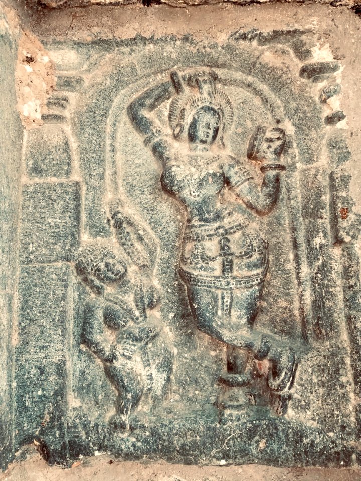 11th_12th_century_Pachala_Someshwara_Temple_reliefs_and_mandapams,_Panagal_Telangana_India_-_41