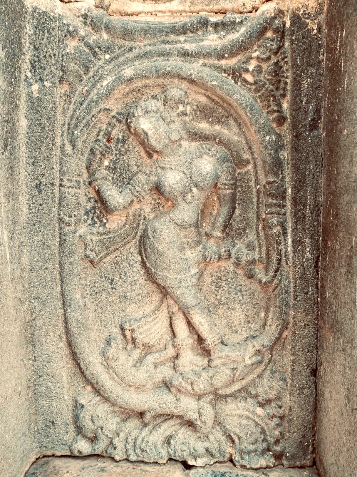 11th_12th_century_Pachala_Someshwara_Temple_reliefs_and_mandapams,_Panagal_Telangana_India_-_6