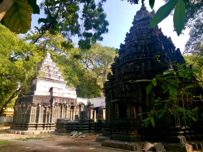 11th_12th_century_Pachala_Someshwara_Temple_reliefs_and_mandapams,_Panagal_Telangana_India_-_42