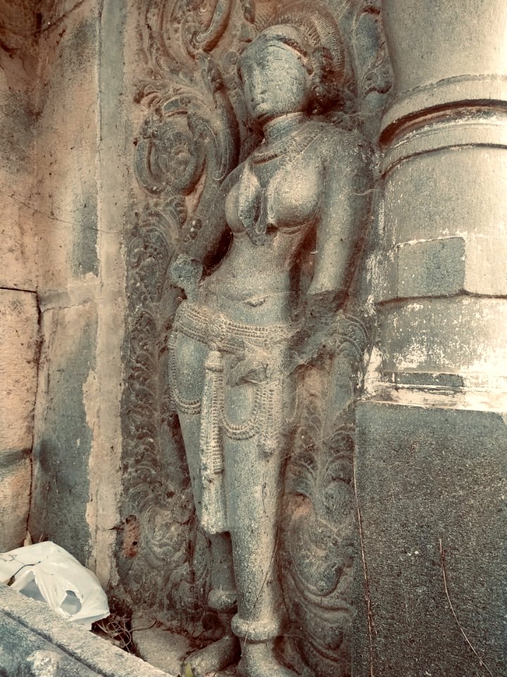 11th_12th_century_Pachala_Someshwara_Temple_reliefs_and_mandapams,_Panagal_Telangana_India_-_72