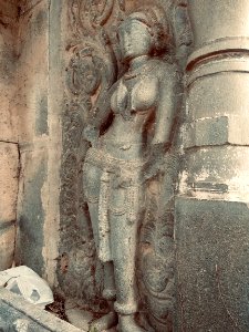 11th_12th_century_Pachala_Someshwara_Temple_reliefs_and_mandapams,_Panagal_Telangana_India_-_72