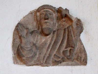 12th_century_carving,_Uppingham_01 photo