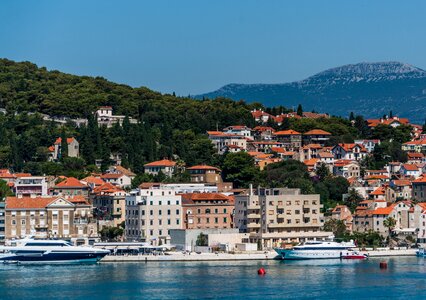 Mountains landscape mediterranean photo