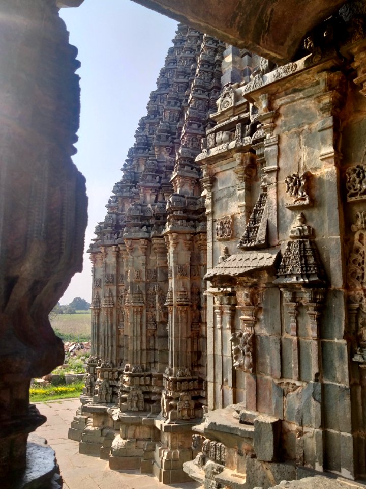 12th_century_Dodda_Basappa_temple,_Dambal,_Karnataka_India_-_23