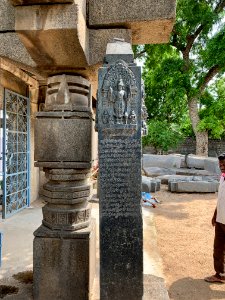 12th_century_Thousand_Pillar_temple,_Hanumkonda,_Telangana,_India_-_98