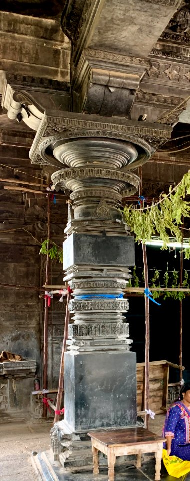 12th_century_Thousand_Pillar_temple,_Hanumkonda,_Telangana,_India_-_8