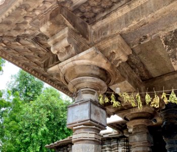 12th_century_Thousand_Pillar_temple,_Hanumkonda,_Telangana,_India_-_5