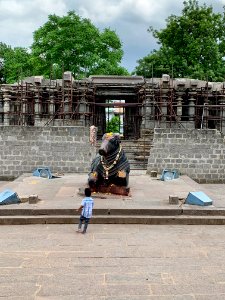 12th_century_Thousand_Pillar_temple,_Hanumkonda,_Telangana,_India_-_48