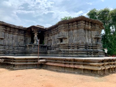 12th_century_Thousand_Pillar_temple,_Hanumkonda,_Telangana,_India_-_93
