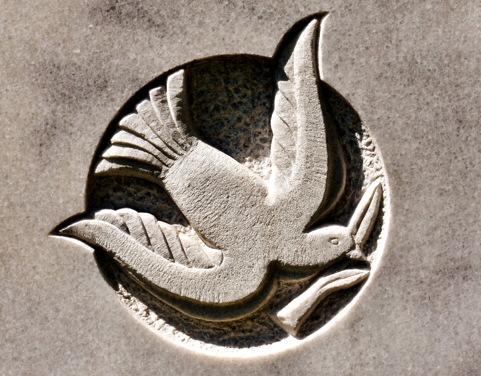 Stone abstract art