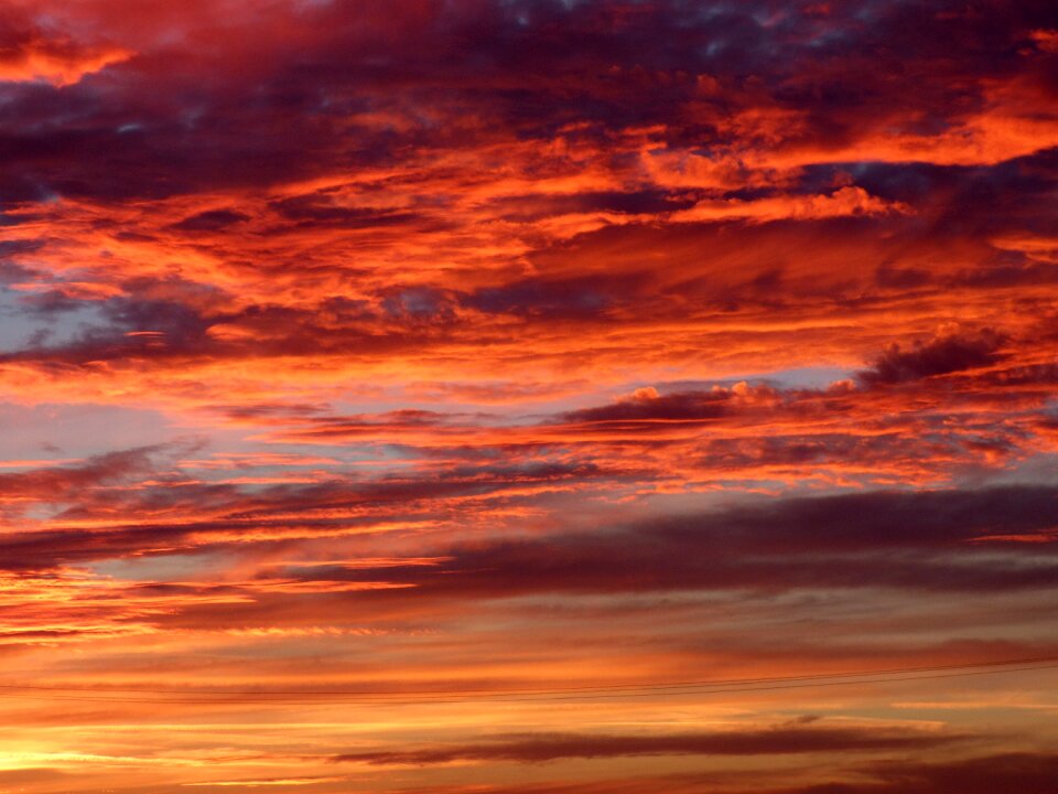 Sky sunset clouds