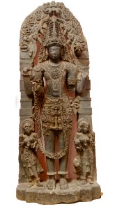 10th_century_Vishnu_with_Dasa_Avatara_arching_around_crown,_Panagal_Group_of_Temples_Telangana