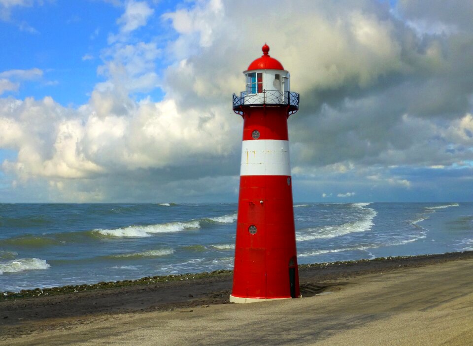 Coast holland north sea