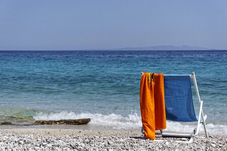 Summer beach travel