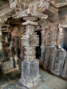 11th_century_Panchalingeshwara_temples_group,_Kalyani_Chalukya,_Sedam_Karnataka_India_-_8