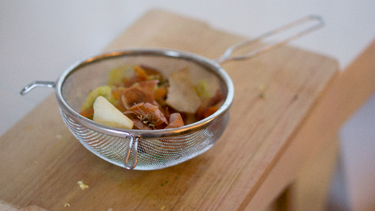 Food prep onion soup