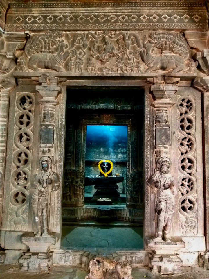 11th_century_Panchalingeshwara_temples_group,_Kalyani_Chalukya,_Sedam_Karnataka_India_-_67