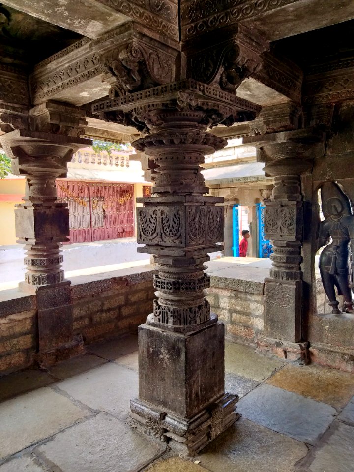 11th_century_Panchalingeshwara_temples_group,_Kalyani_Chalukya,_Sedam_Karnataka_India_-_73
