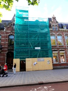's-Hertogenbosch_Rijksmonument_21870_Stationsweg_18_in_de_steigers
