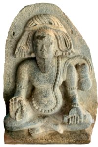 11th_century_Sthanapati,_head_of_Hindu_monastery_and_manuscripts