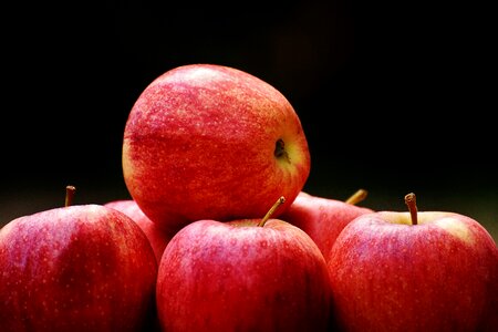Fruit ripe red apple