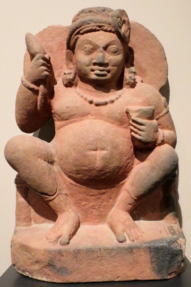 'Kubera'_from_Uttar_Predesh,_4th_century,_sandstone,_Norton_Simon_Museum